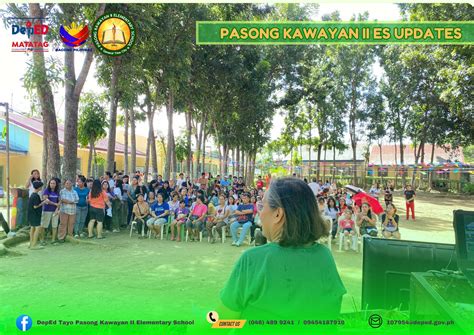 DepEd Tayo Pasong Kawayan II Elementary School.